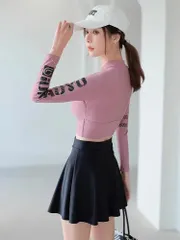 水着 レディース 体型カバー 上下セット ラッシュガード 長袖 女性 女性用 セットアップ フィットネス水着 フィットネス セット UVカット UV スポーツウェア 大きいサイズ 女子 中学生 高校生 ママ水着 水陸両用xiaoshu37