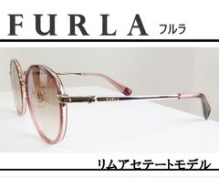 FURLA フルラ◆婦人サングラス　SFU750J-033M（シャイニーローズゴールド）