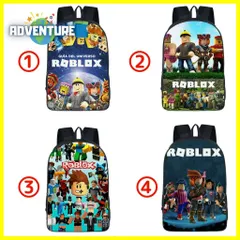 ROBLOXロブロックス子供リュック 大容量バックパック 軽量 キッズ 男の子 ブラック黒 ヌーブくん小学生 入学準備7のサムネイル