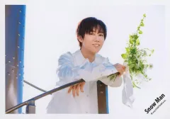 【中古】生写真(STARTO) Snow Man/阿部亮平/横型・上半身/アルバム「THE BEST 2020 - 2025」MV＆ジャケ写オフショット/公式生写真