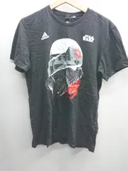 ◇ ⊂ Φ adidas アディダス ロゴプリント 半袖 Tシャツ サイズ表記なし ブラック系 レディース E  【1410290064092】