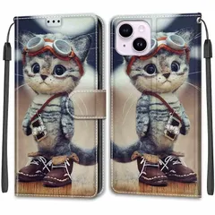 KENHONER iPhone 14 Plus ケース 手帳型 iPhone14 Plus 手帳型ケース iPhone 14 Plus カバー アイフォン14 プラス ケース 手帳型 カード収納 手首ストラップ付き 保護力 衝撃吸収 磁気バックル 横置きス 0