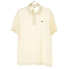 【LACOSTE】鹿の子半袖ポロシャツ