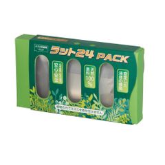 新品 ネズミ 忌避剤 ラット24 PACK 天然成分 100％ 侵入を防ぐ 2か月持続 置くだけ簡単 ラクラク設置
