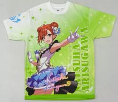 [중고] 의류 아리 스가와 나츠바 (2ndLIVE ver.) 공식 풀 그래픽 티셔츠 라이트 그린 S 사이즈 [THE IDOLM @ STER SHINY COLORS 2ndLIVE STEP INTO THE SUNSET SKY]