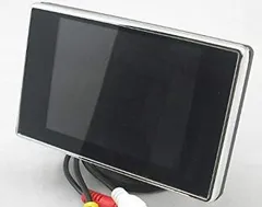 【中古】2系統の映像入力 12V車用 電源直結 ミニオンダッシュ液晶モニター【3.5インチ】バックカメラとの併用も可能 tf8su2kのサムネイル