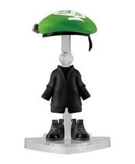 【中古】食玩 トレーディングフィギュア 5.ボンバージャケットネガセット 「スプラトゥーン2 きせかえギアコレクション3」