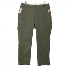 【ビームスゴルフ】2023年 ロゴマーク×ロゴネーム ストレッチゴルフパンツM BEAMS GOLF（ビームス ゴルフ）ORANGE LABEL / 【撥水・STRETCH