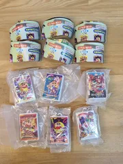 未使用　クレヨンしんちゃん ビデオテープミニチュアチャームコレクション 6種セット 映画 ミニチュア ビデオテープ 【E3313-001】▶110