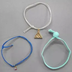 【中古】アクセサリー(非金属) 怪盗キッド 静電気軽減ブレスレット3本セット 「名探偵コナン」