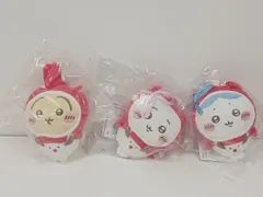 ちいかわ エニマイくじ E賞 オーナメント 3点セット ちいかわ うさぎ ハチワレ 未開封 [M-4993]