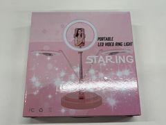 ポータブル　LED　リングライト　STARING