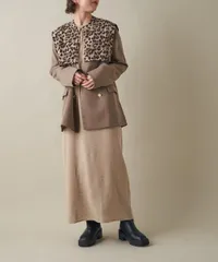 Omekashi オメカシ　ツイードジャケット　ノーカラー完売商品 Omekashi オメカシ ツイードジャケット ノーカラー完売商品