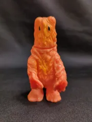 M1号 ブルマァクの大怪獣 ゴジラシリーズ ヘドラ ミニサイズ(ピンク成型/オレンジ 手赤 塗装) 90mmのサムネイル