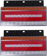 PLEAVIT 互換品 テールランプ トラック 24v ブレーキ ストップ ライト シーケンシャル ウインカー led 汎用 左右セット(32cm 24v)のサムネイル