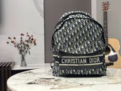【今日特価】Dior Oblique 老花款双肩包 - ディオール オブリーク 古着柄ナップザック?快適で可愛らしく、旅行に最適なデザイン?
