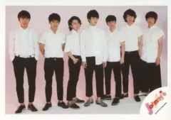 【中古】生写真(ジャニーズ) 関ジャニ∞/集合(7人)/横型・全身・衣装白黒・センター横山・安田、大倉両手ポケット・錦戸両手後ろ・トレカサイズ/「ミニフォト」/『miniphoto』/公式生写真