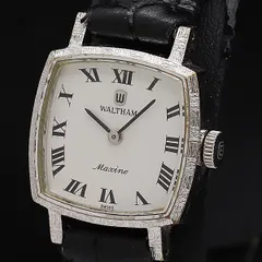 Waltham Maxim メンズ手巻き時計　ウォルサム　マキシム　中古稼働品 Yahoo!オークション -「ウォルサム マキシム」(ウォルサム) (あ