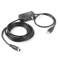 新品 U S B - RS422 PLC uxcell プログラミング ケーブル 3 M S C-09 FX 三菱 MELSEC PLC プログラミング アダプター用