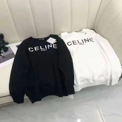 新作　CELINE　セリーヌ　スウェット　長袖　ロンＴ　レディース　ファッション　大人気　秋冬　男女兼用