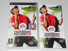 PSP★TIGER WOODS PGA TOUR 10 海外版 EU版★箱付・説明書付・ソフト付★動作確認済