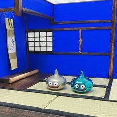 組立簡単 和室ドールハウス 群青の間 金沢町屋 畳セット ジオラマ 1/12サイズ