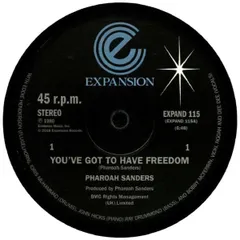 PHAROAH SANDERS レコード　10インチ　…freedom 追悼 PHAROAH SANDERS ～ファラオ・サンダースの名盤をレコード