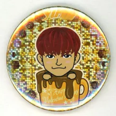 【中古】バッジ・ピンズ(男性) 中務裕太(GENERATIONS) プチキャラ缶バッジ バレンタインデー2019 ver. EXILE TRIBE STATION オンラインカプセル