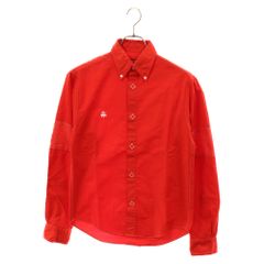 JUNYA WATANABE COMME des GARCONS (ジュンヤワタナベ コムデギャルソン) AD2007×BROOKS BROTHERS 再構築 オックスフォード ボタンダウンシャツ ブルックスブラザーズ 長袖 WT-B015 レッド