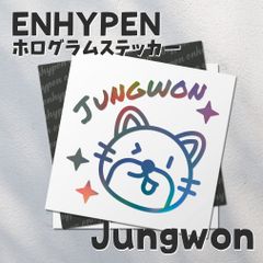 ホログラムステッカー／ENHYPEN ジョンウォン16（CAT）