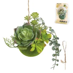 専用＊エアプランツ＆グリーン　 フェイクコ苔玉 専用＊エアプランツ＆グリーン フェイクコ苔玉
