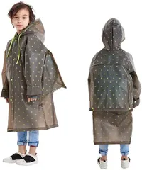 anigship 鞄ランドセル専用 キッズレインコート 通園・通学 収納袋付き L( カーキ,  Large)