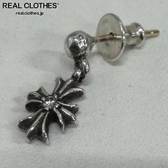 CHROME HEARTS/クロムハーツ TNY E CH PLS DIA タイニーE CHプラス ドロップピアス 2ダイヤ