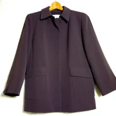 コルディア【42】レディース  ジャケット アウター ウール混 ダークブラウン