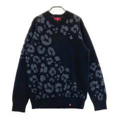 サイズ：M CALLAWAY キャロウェイ  ウール混 ニットセーター 総柄 グレー系 [240101418852] ゴルフウェア メンズ ストスト CALLAWAY キャロウェイ ウール混 ニットセーター 総柄 グレー系