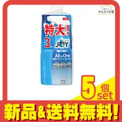 JOY ジョイ All in One 食器+キッチン泡スプレー 微香タイプ 詰め替え用 特大 約3回分 690mL 5個セット まとめ売り