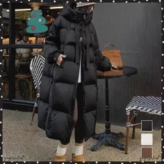 フード付きフェイクダウンコートレディース 暖かいキルティングコート おしゃれ中綿コート スタンドカラーロングコート カジュアル冬服 防風防寒アウター ベンチコート あったかアウター冬 ゆったりコート軽い スポーツ観戦コート