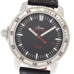 ジャンクジン Sinn 403.GSG9 EZM2 ハイドロ デイト クォーツ メンズ内箱付き_872472