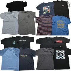 古着卸 まとめ売り ブランドMIX 半袖Tシャツ 15枚セット (メンズ L ) ディッキーズ トミー ボルコム ラコステ リーバイス 中古 古着 NB3736