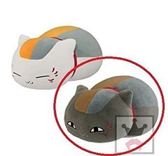 [중고](미사용·미개봉품) 나츠메 친구장 엄청난 푹신에 냥코 선생님 인형 검은 냥코