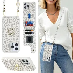 iPhone 12 Pro Max 6.7（2020）/iPhone 13 Pro Max 6.7（2021）ケース 手帳型 iPhone 12 Pro Max スマホ 携帯 用 ケース ショルダー クロスボディ 肩掛け 首かけ 斜めがけ ショルダー ケー 0