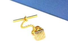 ■美品■ LANVIN ランバン タイタック ネクタイピン アクセサリー ビジネス 紳士 メンズ ゴールド系 DK5099のサムネイル