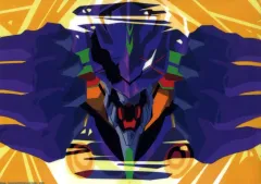 【中古】クリアポスター A3クリアポスター 初号機(顔アップ) 「一番くじ エヴァンゲリオン ～ヤマト作戦!～」 G賞