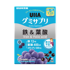 UHA グミサプリ 鉄＆葉酸 220粒
