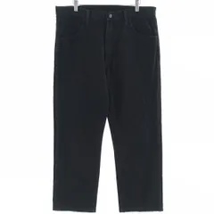 古着 ラスラー RUSTLER ブラックデニム ストレートデニムパンツ メンズw36相当/eaa403742