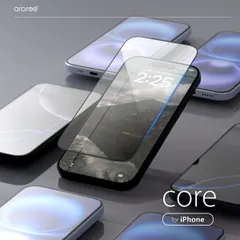 国内正規品 araree iPhone17/Air/17Pro/17ProMax 9H ハードコーティング CORE GLASS 液晶保護 強化ガラスフィルム アラリー AR27997i17 AR27998i17A AR27999i17PR