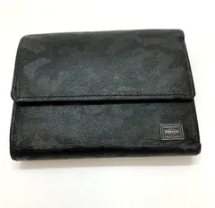 質屋古物市場ストア商品＊現行美品【PORTER】ENCHASE コインケース　名刺入れ　ブラック　刻印