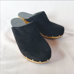 ✱UGG（アグ）✱サボサンダル スウェード ブラック（SIZE:23㎝）