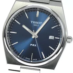 【超美品】ティソ　PRX　T137410A　デイト　SS　クォーツ 腕時計(アナログ) クリアランス割引品