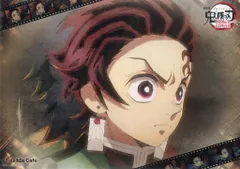 【中古】食器 竈門炭治郎 紙製A3ランチョンマット 「劇場版 鬼滅の刃 無限城編 第一章 猗窩座再来 DINING -第一期「炭治郎＆義勇vs猗窩座」-」 ご来店プレゼント